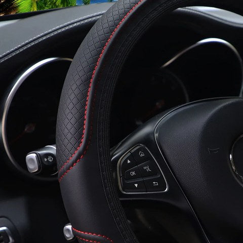 Steering wheel cover